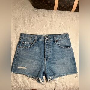 GRLFRND denim shorts